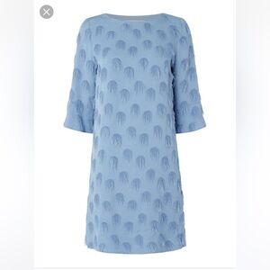 Marella polka dot fringe dress